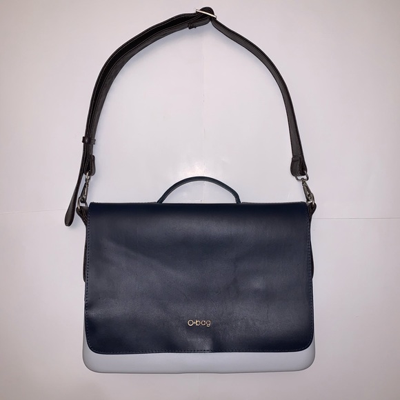 OBag O Bag Folder Messenger Bag With Leather Flap - Picture 2 of 15